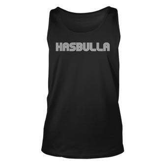 Hasbulla Name Vintage Retro 70S 80S Style Funny Unisex Tank Top - Seseable