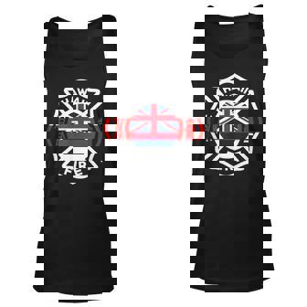 Hawaii Fire Rescue Department Firefighters Uniform Duty Unisex Tank Top | Seseable CA