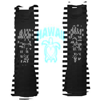 Hawaii Turtle Men Women Tank Top Graphic Print Unisex - Thegiftio UK