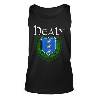 Healy Surname Irish Last Name Healy Family Crest Unisex Tank Top | Mazezy