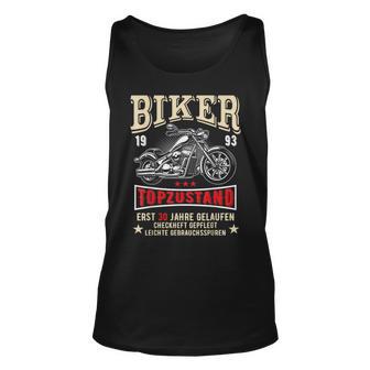 Herren 1993 V2 Motorrad Unisex TankTop zum 30. Geburtstag, Biker Humor - Seseable