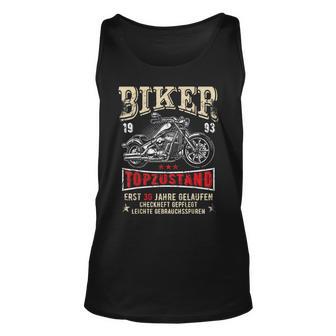 Herren 30 Geburtstag Mann Biker Geschenk Witzig Motorrad 1993 Tank Top - Seseable