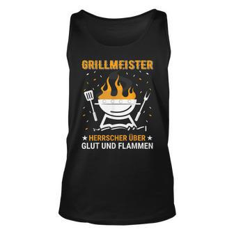 Herren Barbecue Und Grill Spruch Für Grillmeister Im Garten Tank Top - Seseable