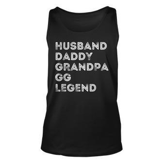 Herren Ehemann Papa Opa Gg Legend Vatertag Tank Top - Seseable