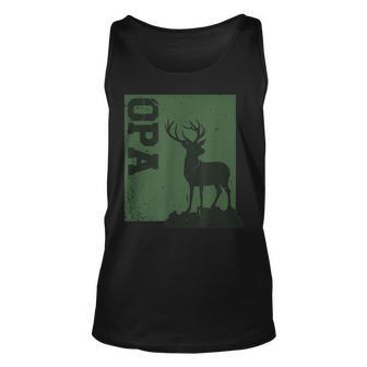 Herren Hirschmotiv Für Jäger Opa Tank Top - Seseable