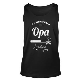 Herren Ich Werde Bald Opa Enkel Enkelin Großvater Spruch Tank Top - Seseable