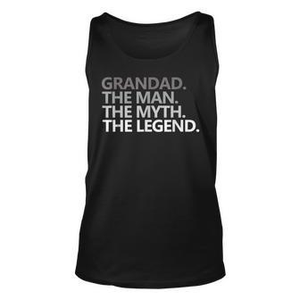 Herren Opa The Man The Myth The Legend Vatertag V4 Tank Top - Seseable