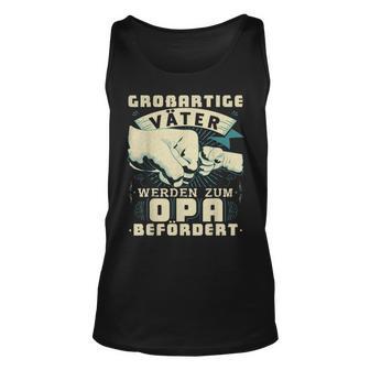 Herren Opa Vatertag Papa Spruch Grossvater Geschenk V2 Tank Top - Seseable