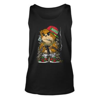 Hip-Hop Clothing Men Hipster Teddy Bear Rap Street Wear Unisex Tank Top | Mazezy