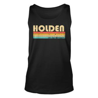 Holden Name Personalized Funny Retro Vintage Birthday Unisex Tank Top - Seseable