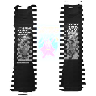 Hooded Justice Comics Unisex Tank Top | Mazezy