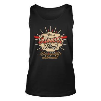 Hoover Gifts For Hoover Unisex Tank Top - Seseable
