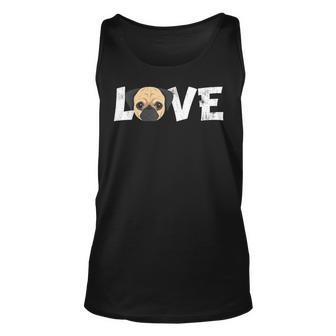 Hund Mama Hund Papa Mops Hund Haustierliebhaber Tank Top - Seseable