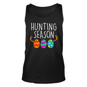 Hunting Season Eggs Deer Easter Day Egg Hunt Hunter 2023 Tank Top | Mazezy