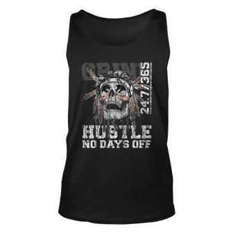 Hustle No Days Off Shirt Hustle Hard Hustle Tribe Gang Shirt Tank Top | Mazezy