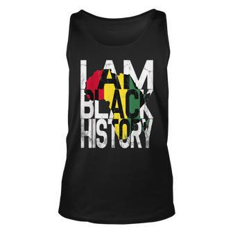 I Am Black History Month African American Pride Celebration V26 Unisex Tank Top - Seseable