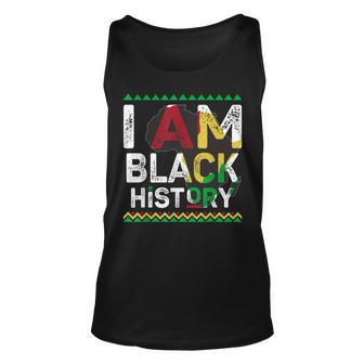 I Am Black History Month African American Pride Celebration V28 Unisex Tank Top - Seseable