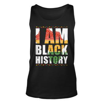 I Am Black Woman Black History Month Educated Black Girl V12 Unisex Tank Top - Seseable
