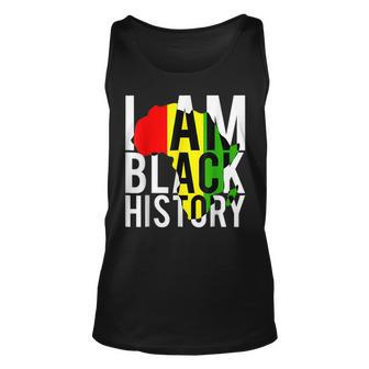 I Am Black Woman Black History Month Educated Black Girl V13 Unisex Tank Top - Seseable