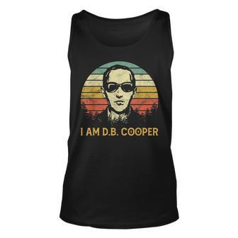 I Am Db Cooper Skydiving Funny Skydiver DB Cooper Unisex Tank Top - Seseable