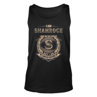 I Am Shamrock I May Not Be Perfect But I Am Limited Edition Shirt Unisex Tank Top - Seseable