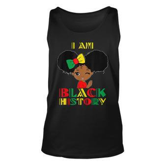 I Am The Strong African Queen Girl Pretty Black And Educated Unisex Tank Top - Seseable