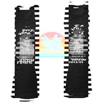 I Axolotl Questions Cute Retro Axolotl Unisex Tank Top | Mazezy