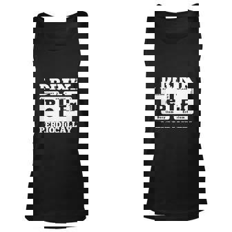 I Drink Beer Periodically Nerdy Geek Science Bar Men Women Tank Top Graphic Print Unisex - Thegiftio
