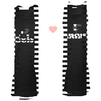 I Love Boobies Unisex Tank Top | Mazezy
