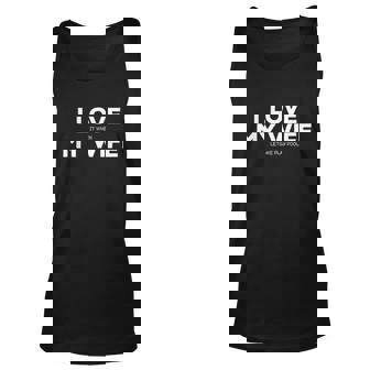 I Love It When My Wife Lets Me Play Pool Gift Billiards V2 Men Women Tank Top Graphic Print Unisex - Thegiftio