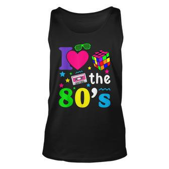 I Love The 80S Funny Halloween This Is My 80S Costume Party Unisex Tank Top - Seseable