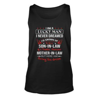 I Never Dreamed Being A Son In Law Of Mother In Law Men Women Tank Top Graphic Print Unisex - Thegiftio UK