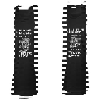 I Still Play With Blocks Funny Engine Block V2 Men Women Tank Top Graphic Print Unisex - Thegiftio