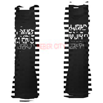 I Survived My Trip To Heber City Simple City Unisex Tank Top | Mazezy