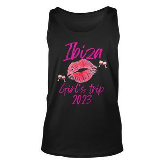 Ibiza Girls Trip 2023 - Summer Travel Ibiza Party Unisex Tank Top | Mazezy UK