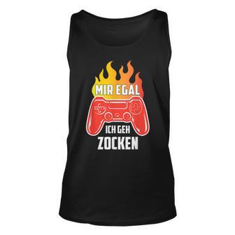 Ich Geh Zocken Für Gamer Männer Lustig Gaming Zocker Tank Top - Seseable