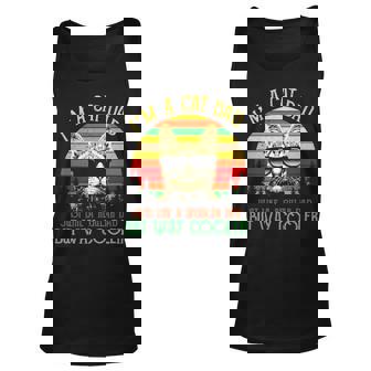 I’M A Cat Dad Just Like A Regular Dad But Way Cooler Vintage Tank Top | Mazezy