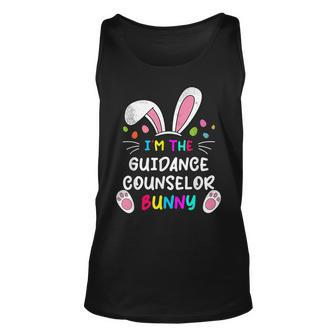 Im The Guidance Counselor Bunny Ears Easter Day Rabbit Unisex Tank Top | Mazezy CA