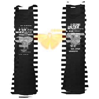 In October We Wear Orange Adhd Awareness Supporter Men Women Tank Top Graphic Print Unisex - Thegiftio