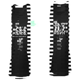 Irish Breathalyzer Blow Here St Patricks Day Drink Funny Unisex Tank Top - Thegiftio