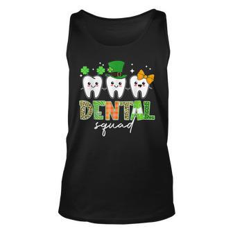 Irish Tooth Hat St Patricks Day Dentist Dental Hygienist Unisex Tank Top - Seseable