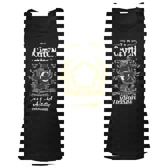 Its A Carthen Thing You Wouldnt Understand Shirt Carthen Family Crest Coat Of Arm Unisex Tank Top - Seseable