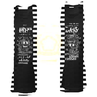 Its A Derico Thing You Wouldnt Understand Shirt Derico Family Crest Coat Of Arm Unisex Tank Top - Seseable