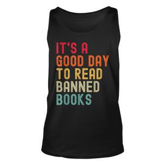 Its A Good Day To Read Banned Books Banned Books Unisex Tank Top - Thegiftio UK
