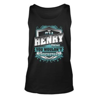 Its A Hendrix Thing You Wouldnt Understand Classic Unisex Tank Top - Seseable