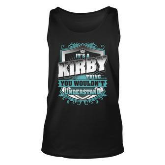 Its A Kirby Thing You Wouldnt Understand Classic Unisex Tank Top - Seseable