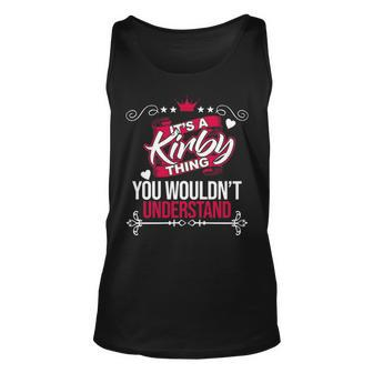 Its A Kirby Thing You Wouldnt Understand Kirby For Kirby Unisex Tank Top - Seseable