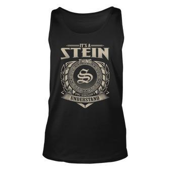 Its A Stein Thing You Wouldnt Understand Name Vintage Unisex Tank Top - Seseable