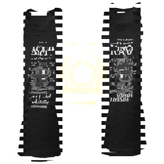 Its An Ignacio Thing You Wouldnt Understand Personalized Last Name Ignacio Family Crest Coat Of Arm Unisex Tank Top - Seseable
