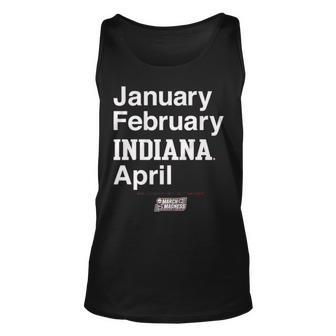 January February Indiana April 2023 Division I Men’S Basketball Championship Tank Top | Mazezy